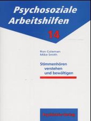 cover image of Stimmenhören verstehen und bewältigen